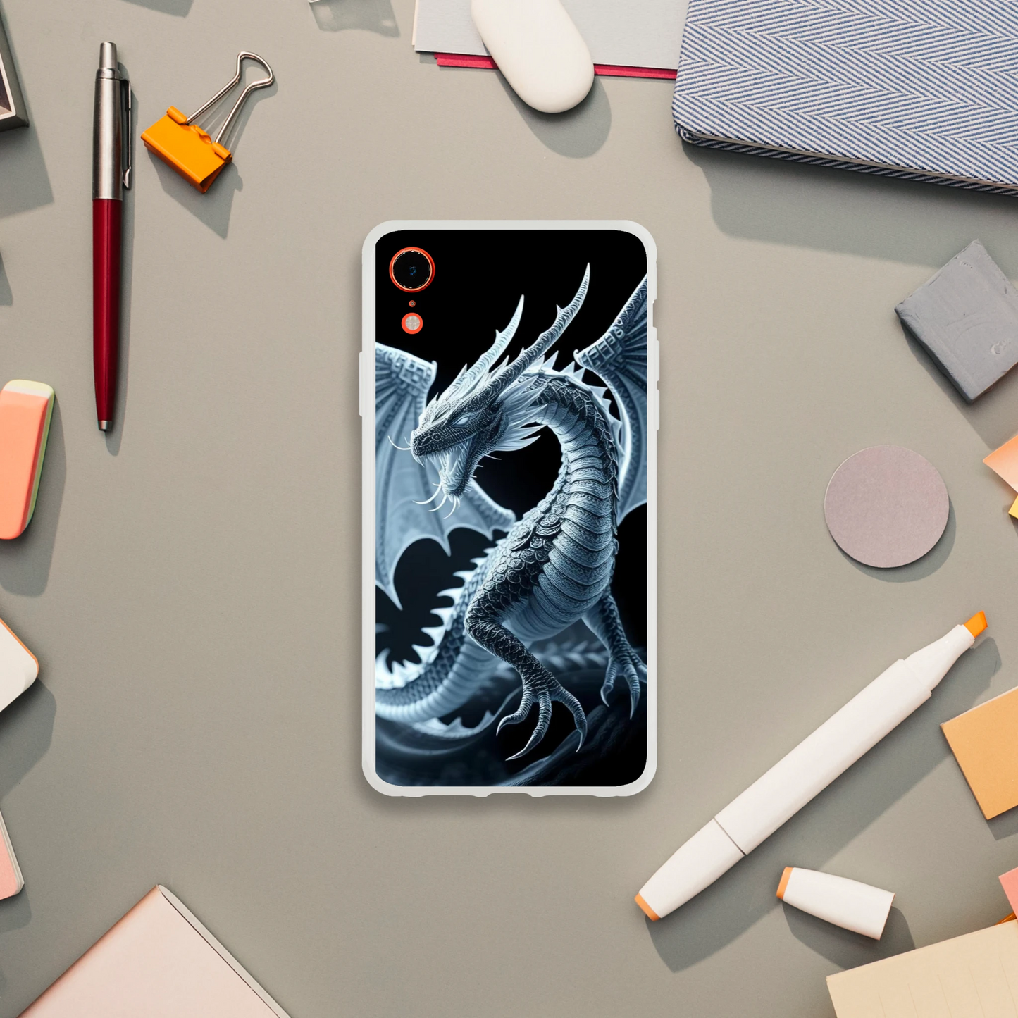 Fierce Dragon iPhone Case – Flexible Impact-Resistant Shell iPhone XR
