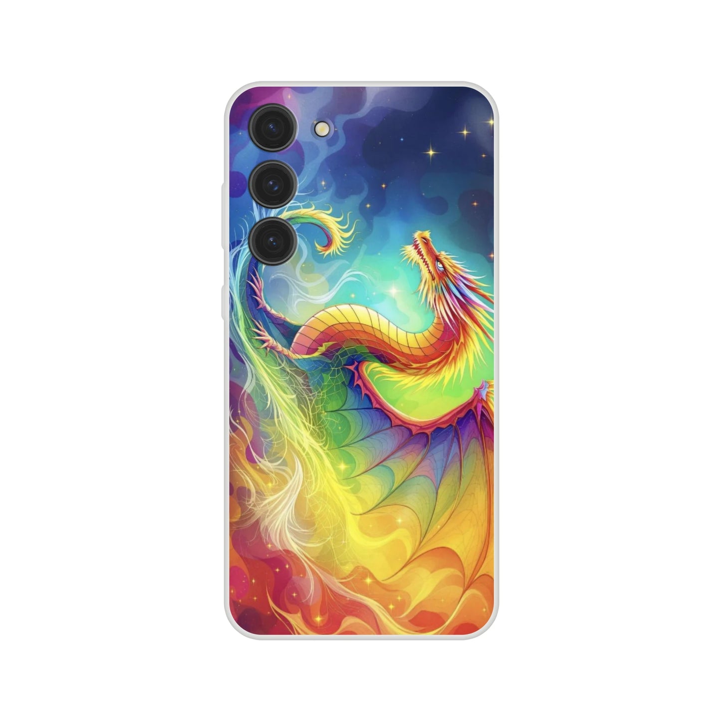 Rainbow Dragon Android Phone Case – Flexible & Durable Protection