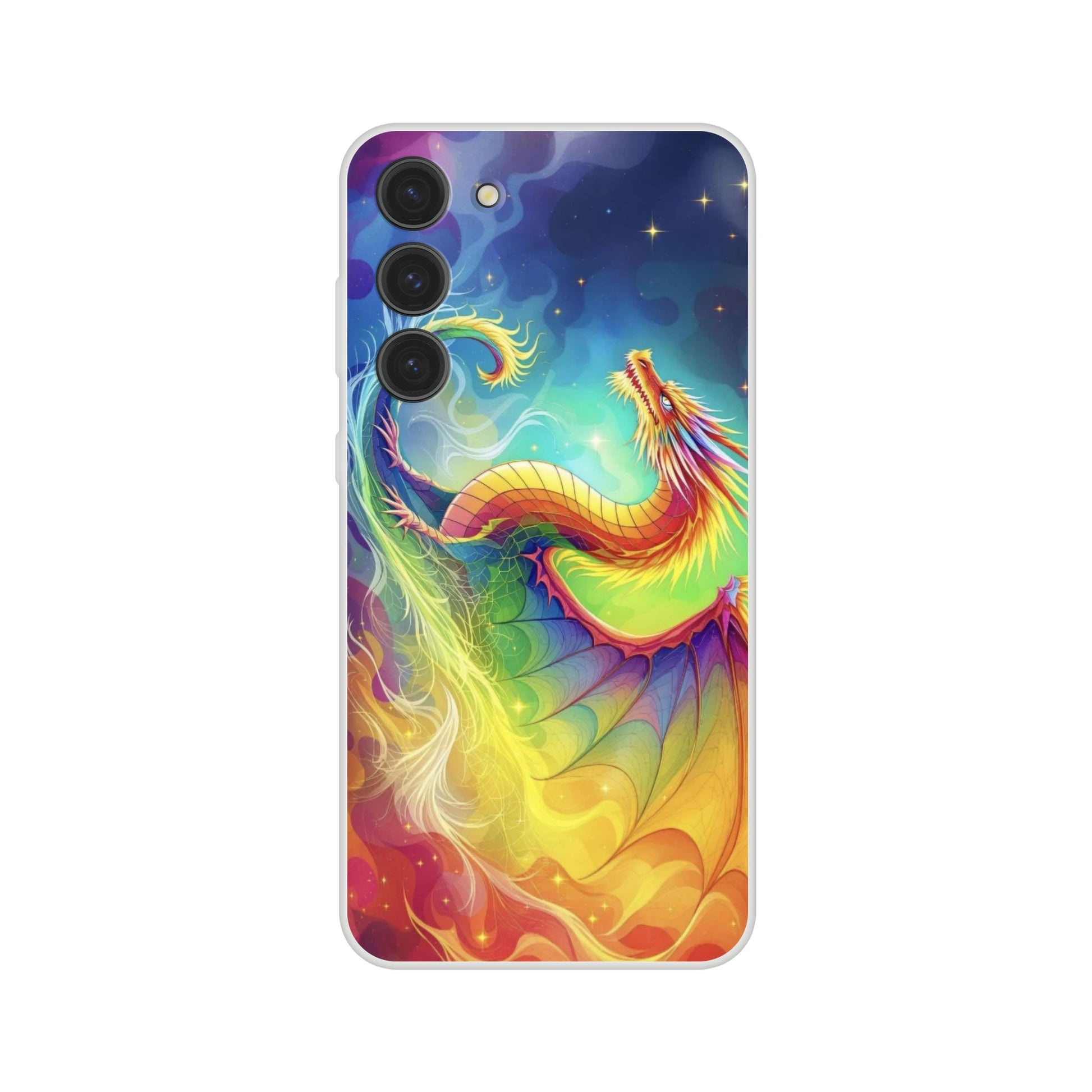 Rainbow Dragon Android Phone Case – Flexible & Durable Protection