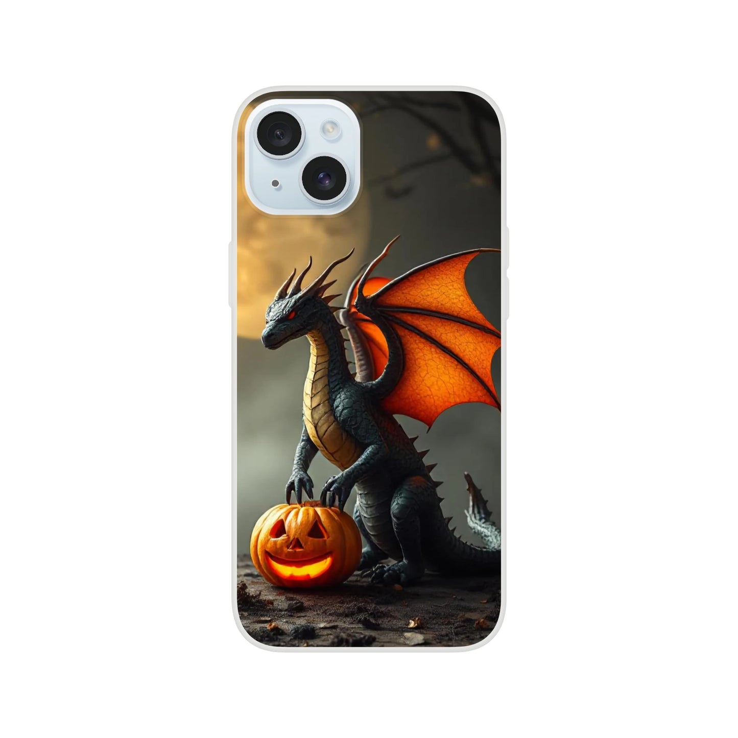 Halloween Inspired Dragon Phone Case - Flexible iPhone Protection