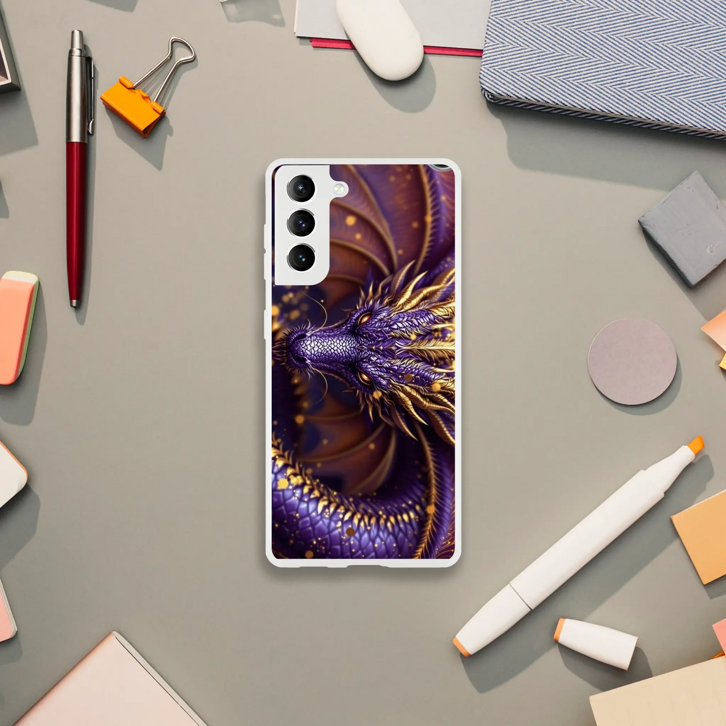 Purple Dragon – Android Flexi Case Galaxy S21