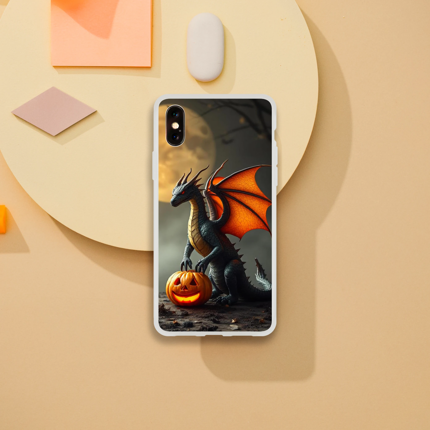 Halloween Inspired Dragon Phone Case - Flexible iPhone Protection iPhone XS