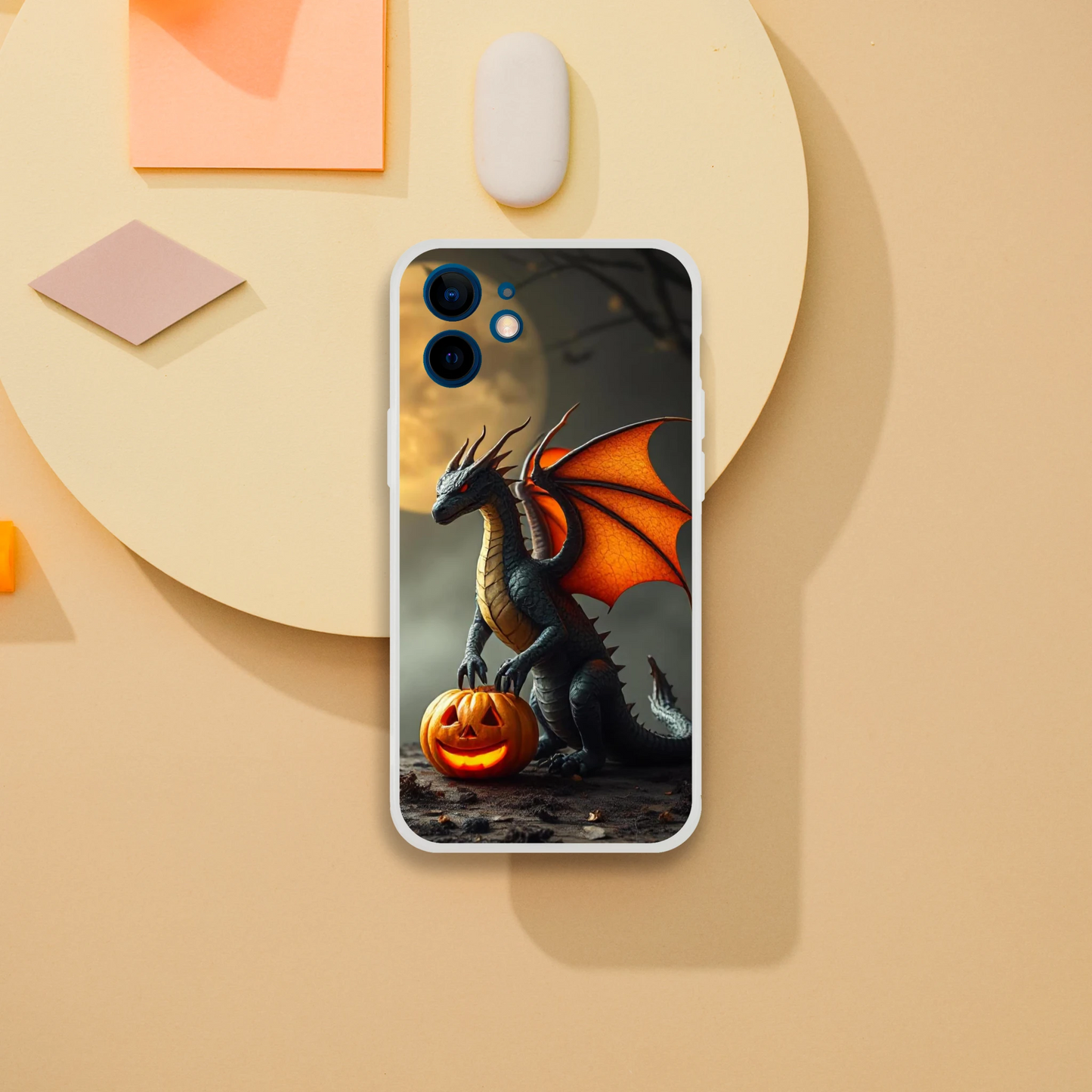 Halloween Inspired Dragon Phone Case - Flexible iPhone Protection iPhone 12 Mini