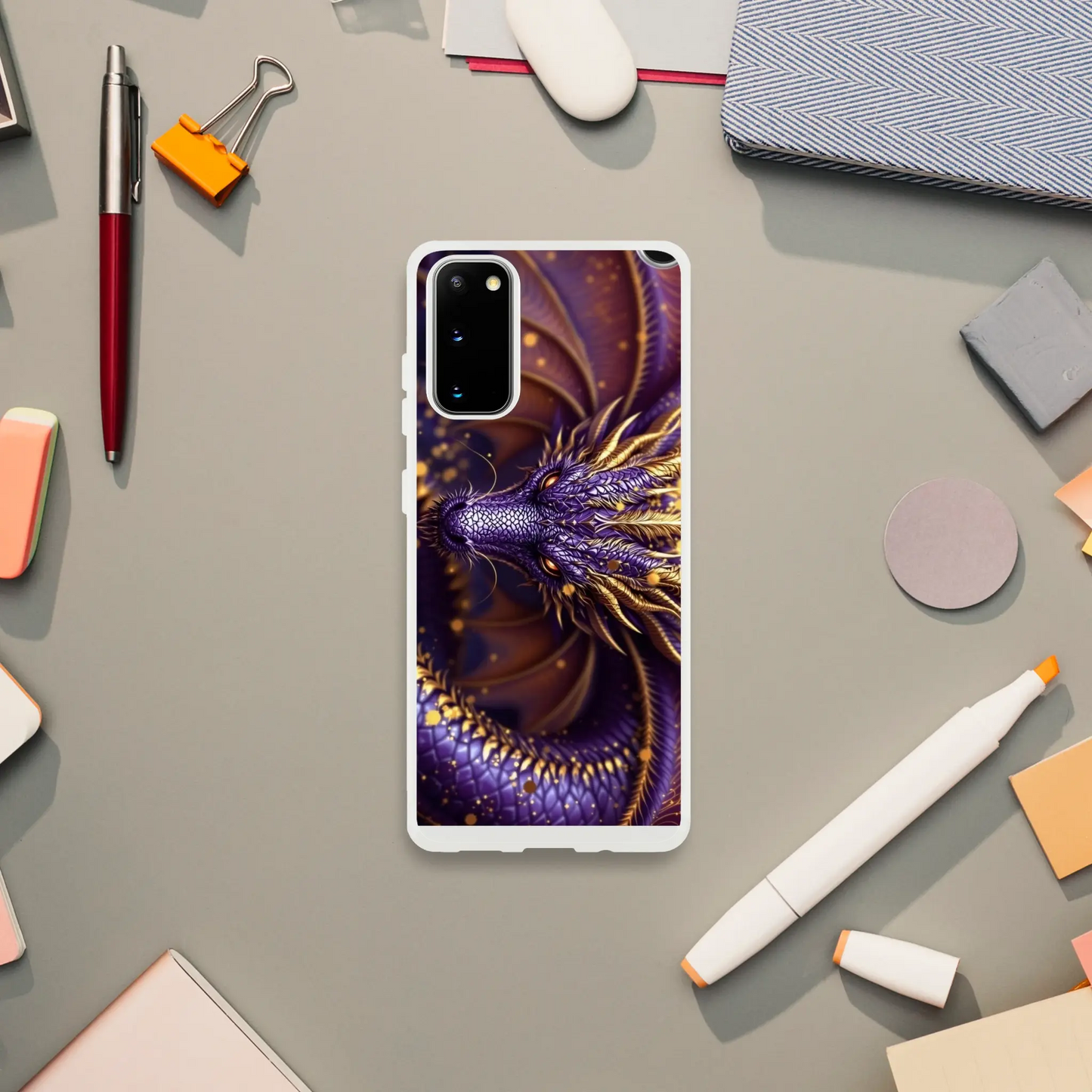 Purple Dragon – Android Flexi Case Galaxy S20 Plus