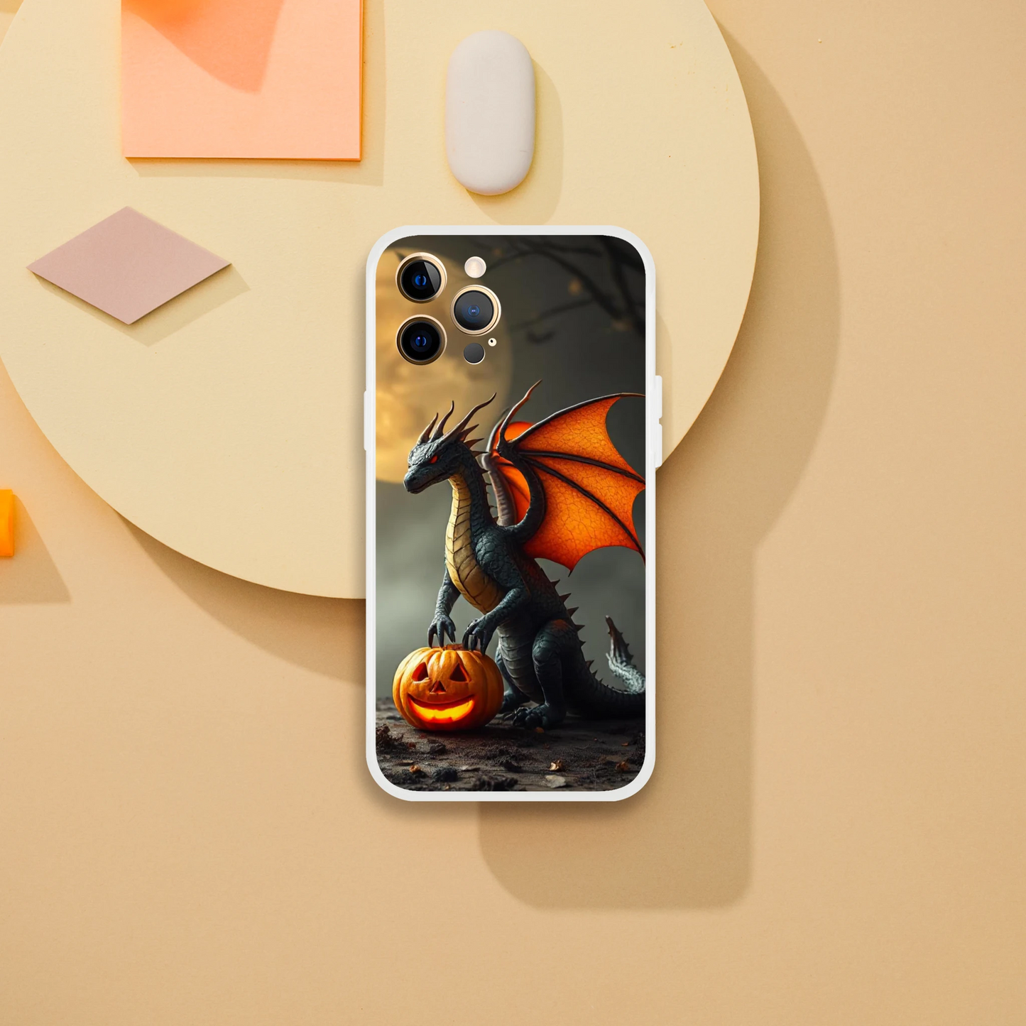 Halloween Inspired Dragon Phone Case - Flexible iPhone Protection iPhone 12 Pro Max