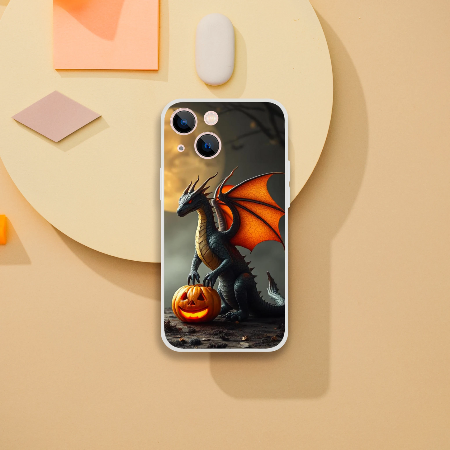 Halloween Inspired Dragon Phone Case - Flexible iPhone Protection iPhone 13 Mini