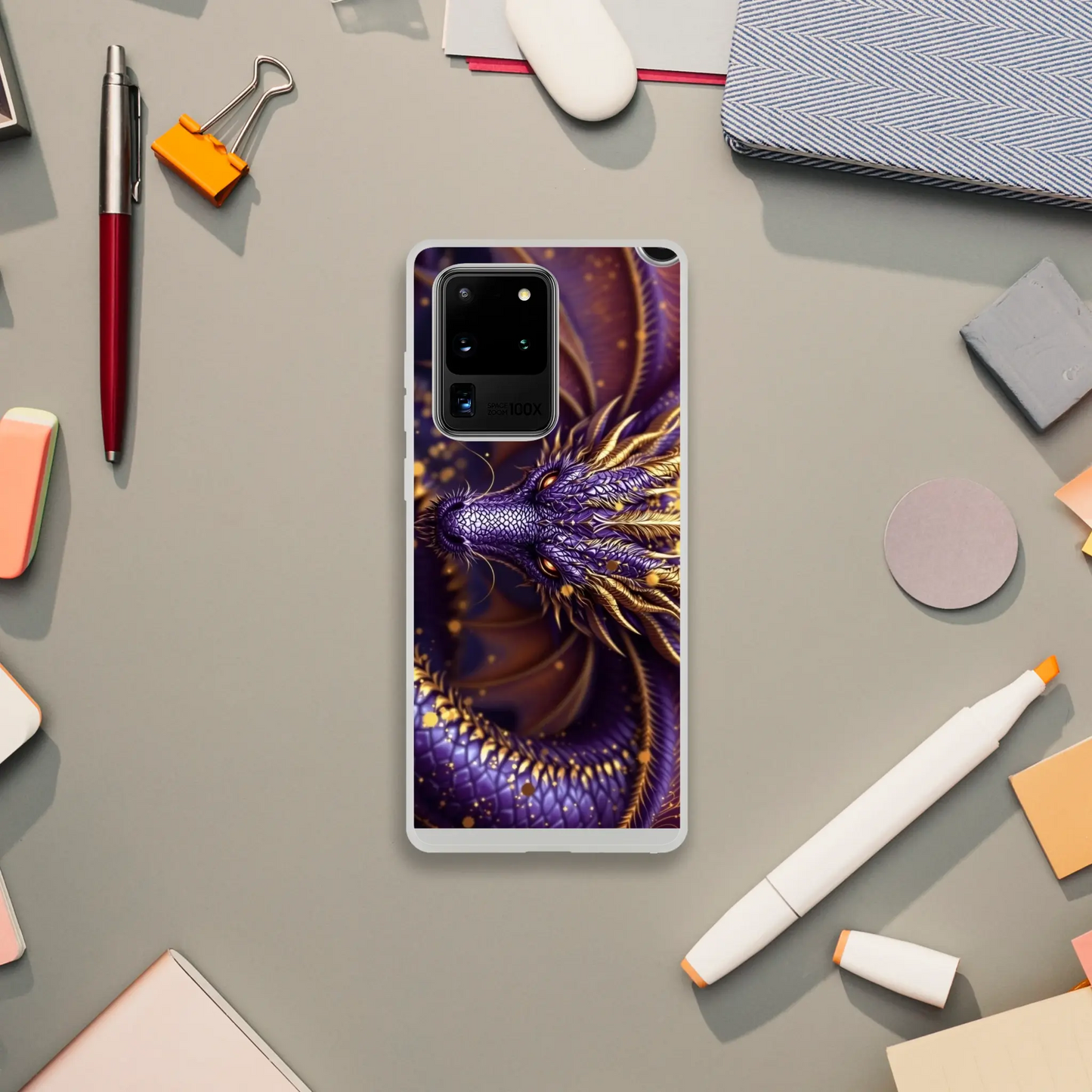 Purple Dragon – Android Flexi Case Galaxy S20 Ultra