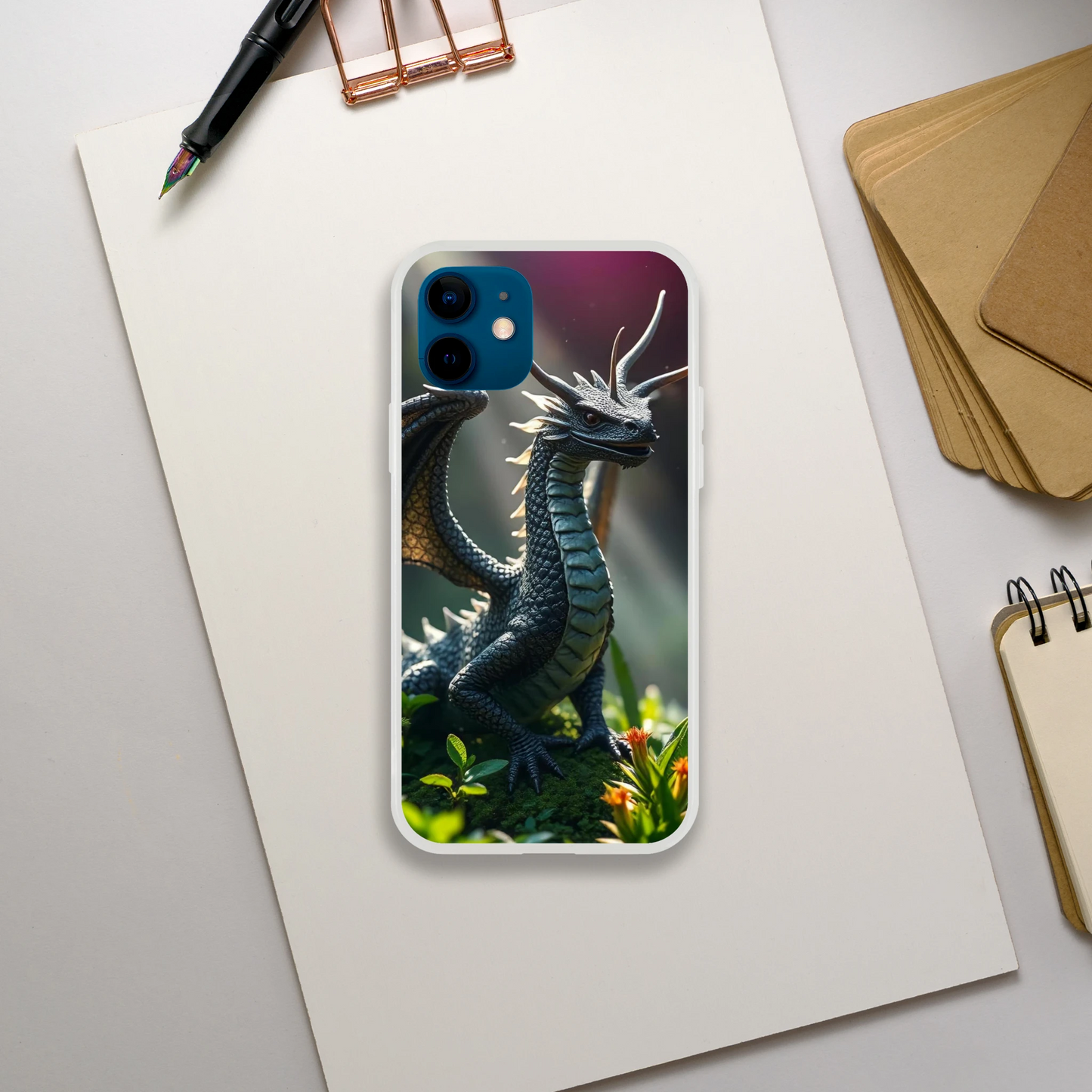 Dragon Forest iPhone Flexi Case – Durable Transparent Protection iPhone 12
