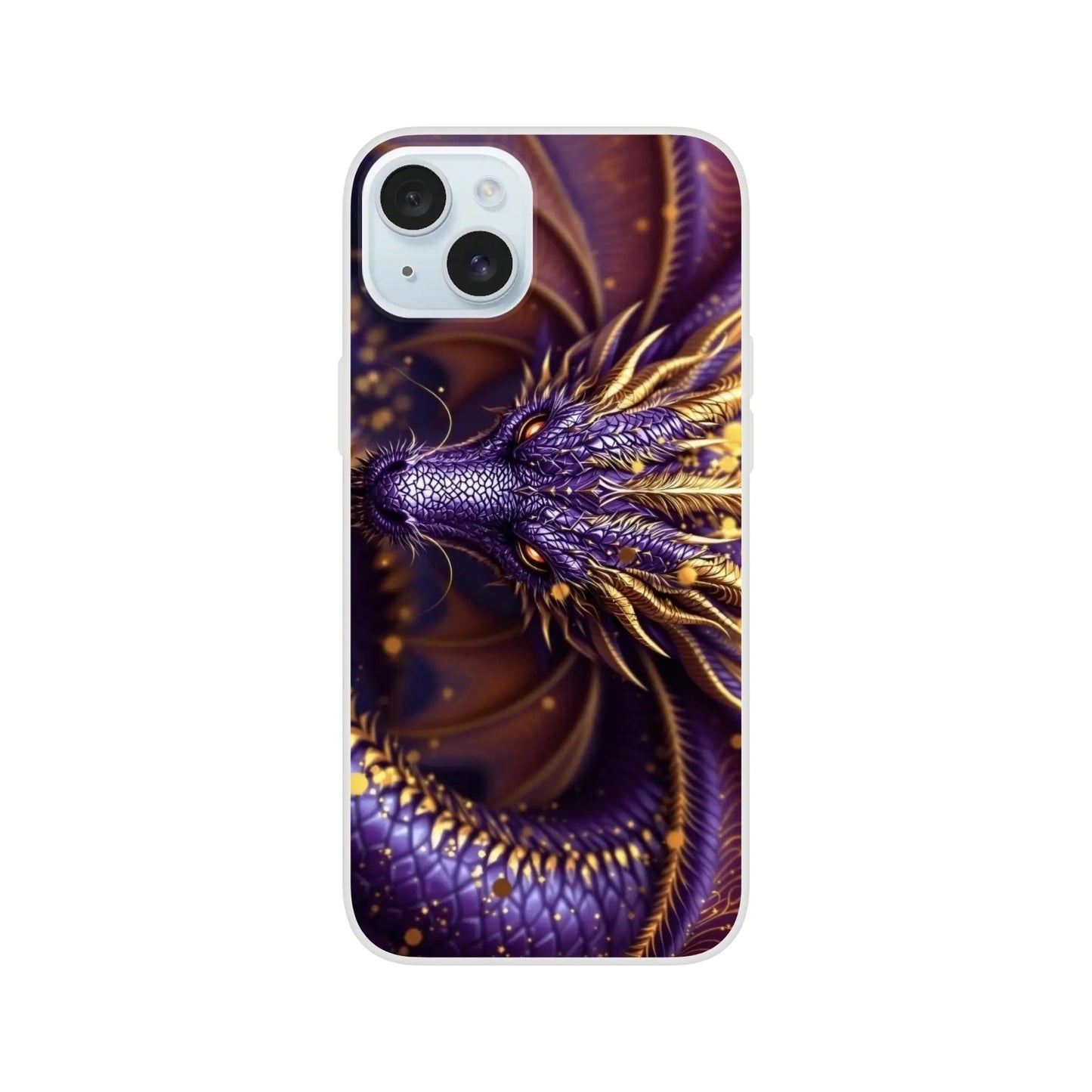 Purple Dragon - iPhone Flexi case
