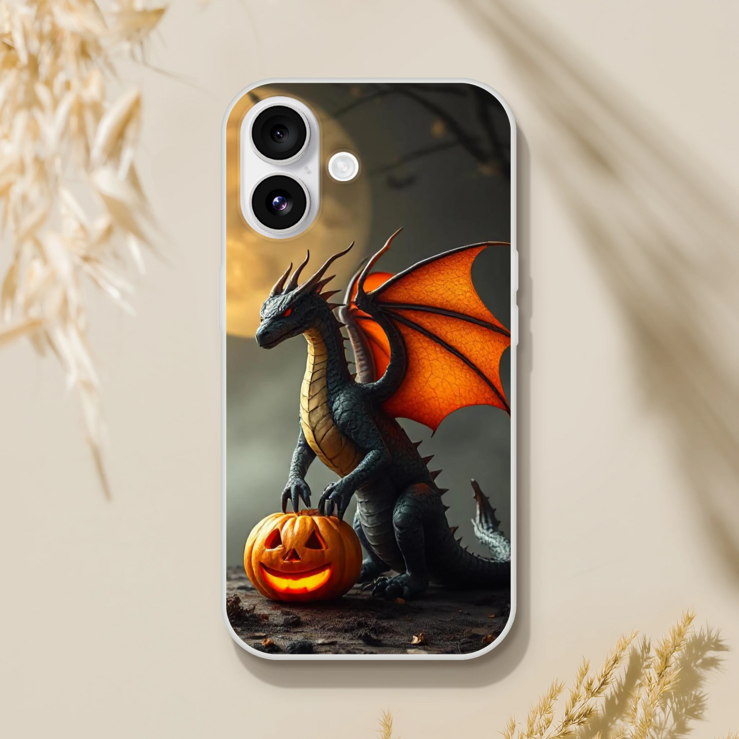 Halloween Inspired Dragon Phone Case - Flexible iPhone Protection iPhone 16