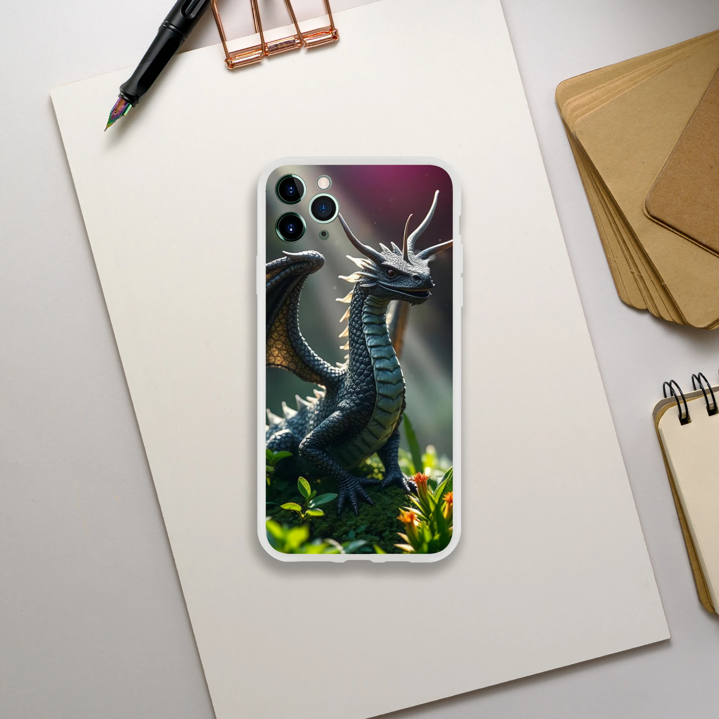 Dragon Forest iPhone Flexi Case – Durable Transparent Protection iPhone 11 Pro Max