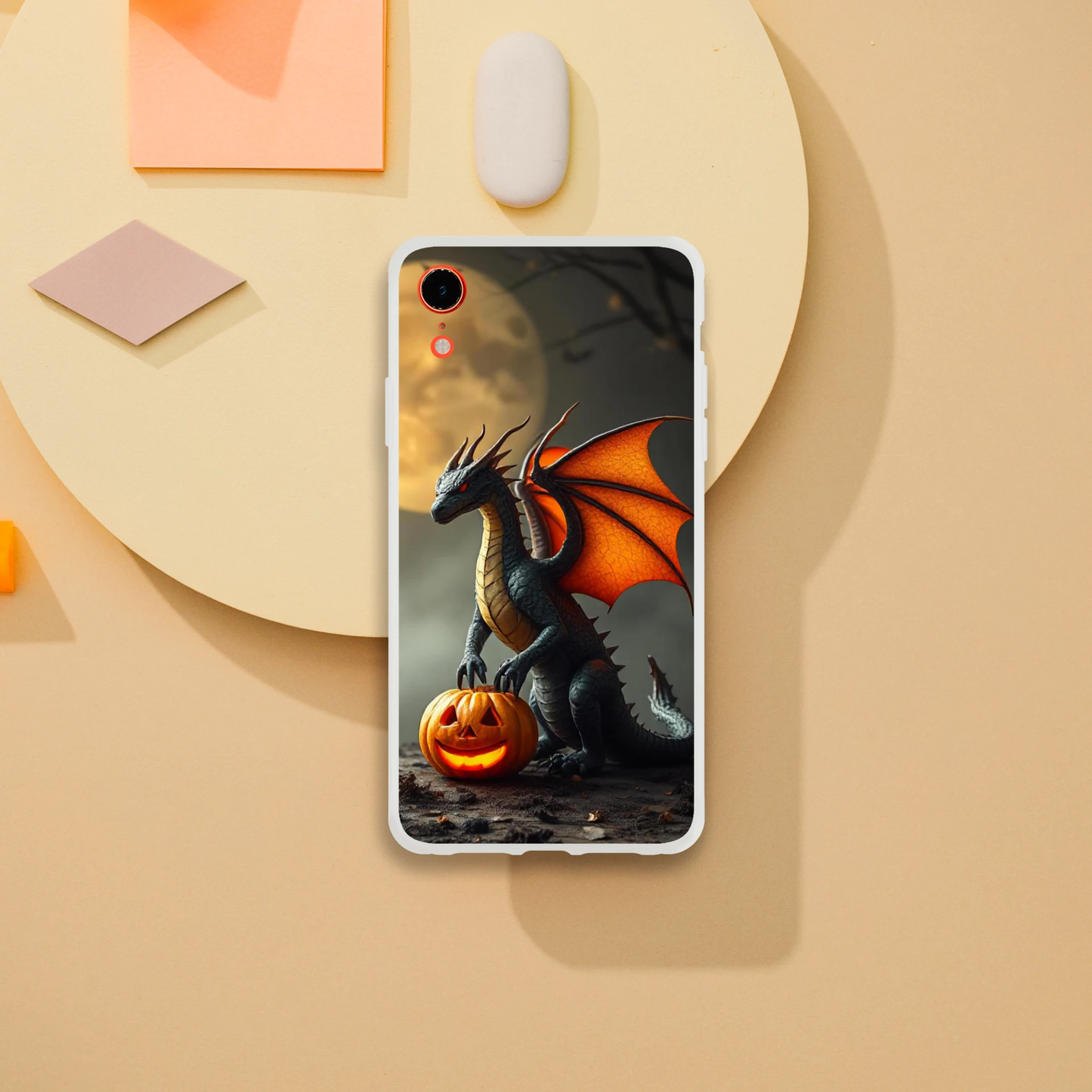 Halloween Inspired Dragon Phone Case - Flexible iPhone Protection iPhone XR