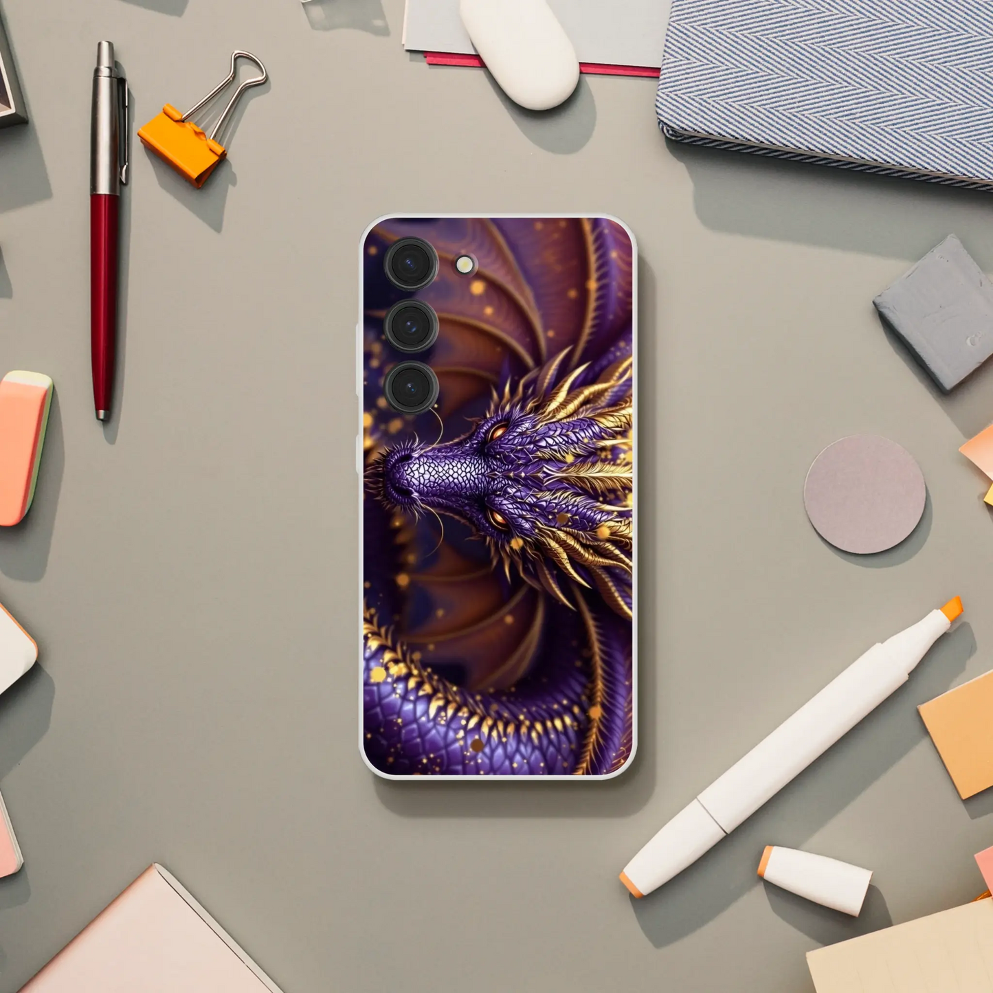Purple Dragon – Android Flexi Case Galaxy S23