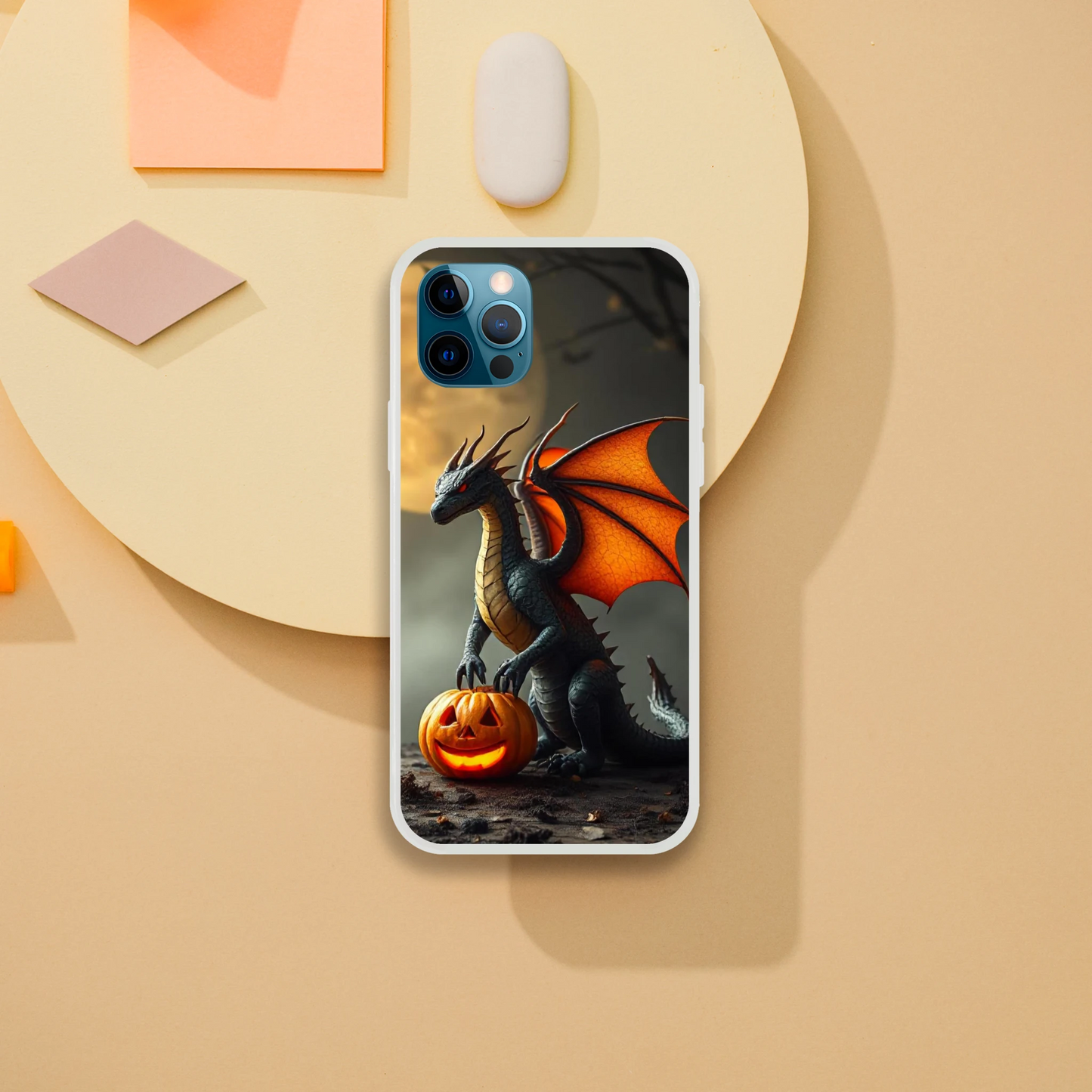 Halloween Inspired Dragon Phone Case - Flexible iPhone Protection iPhone 12 Pro