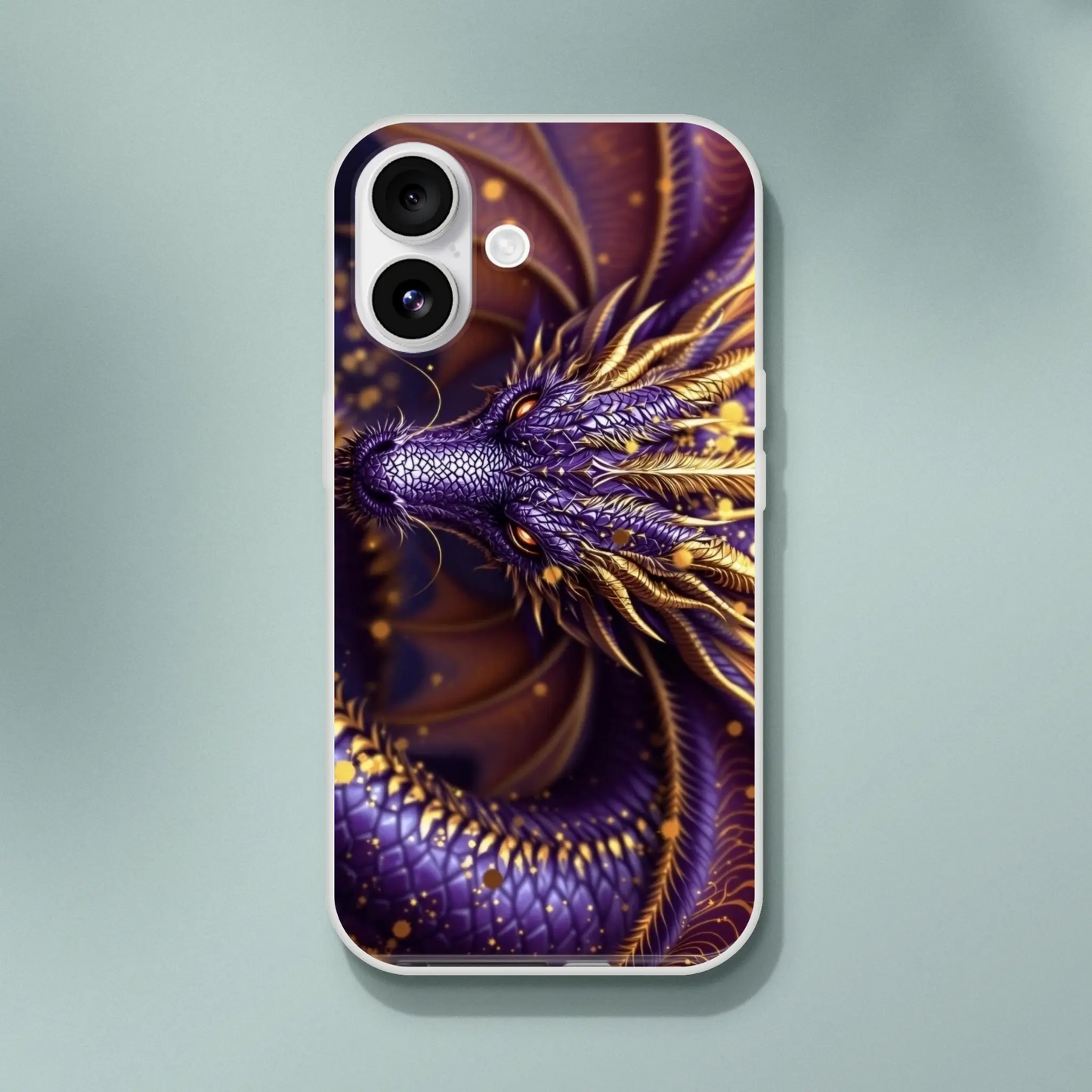 Purple Dragon - iPhone Flexi case iPhone 16