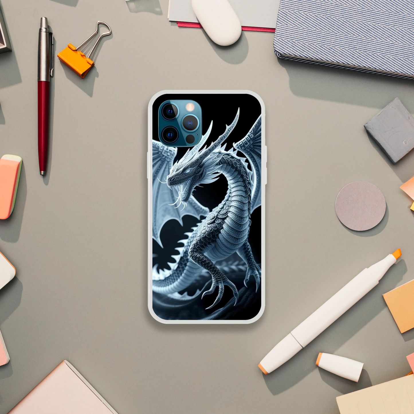 Fierce Dragon iPhone Case – Flexible Impact-Resistant Shell iPhone 12 Pro