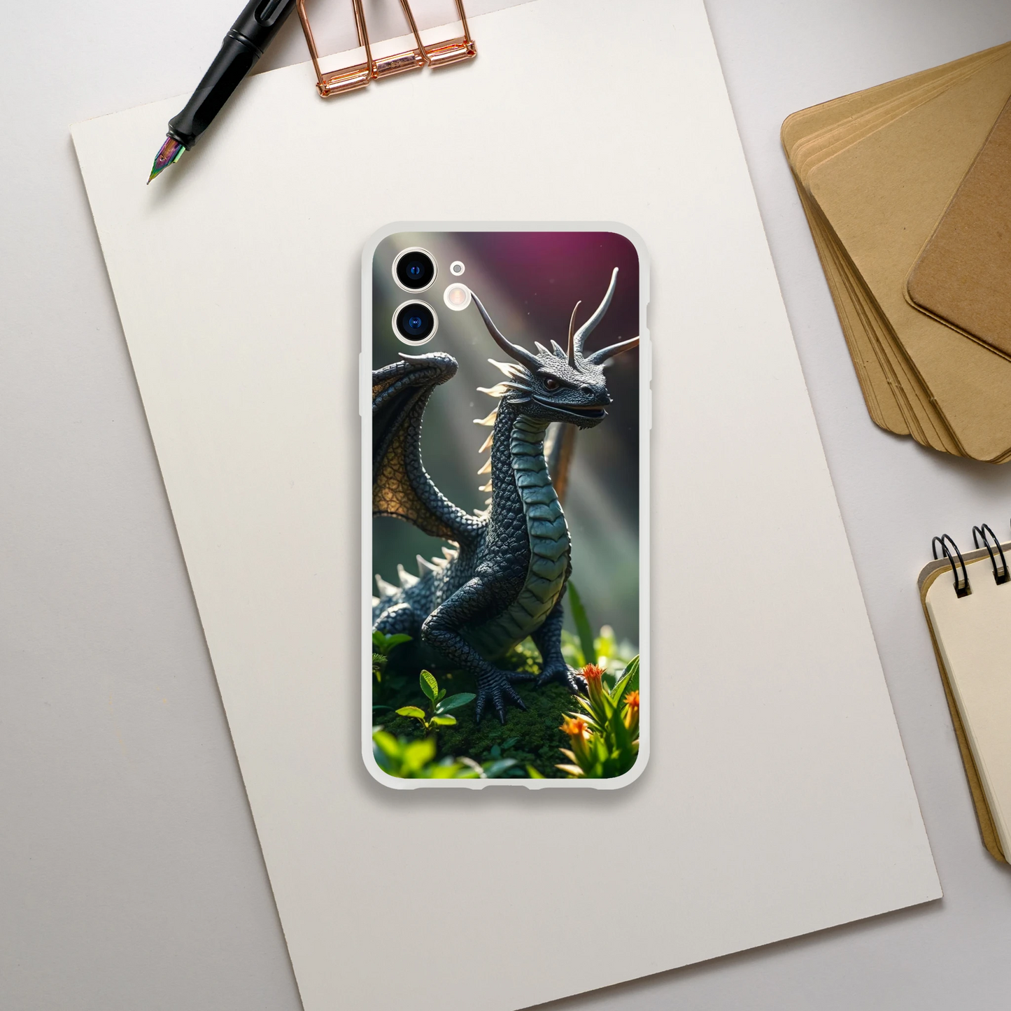 Dragon Forest iPhone Flexi Case – Durable Transparent Protection iPhone 11