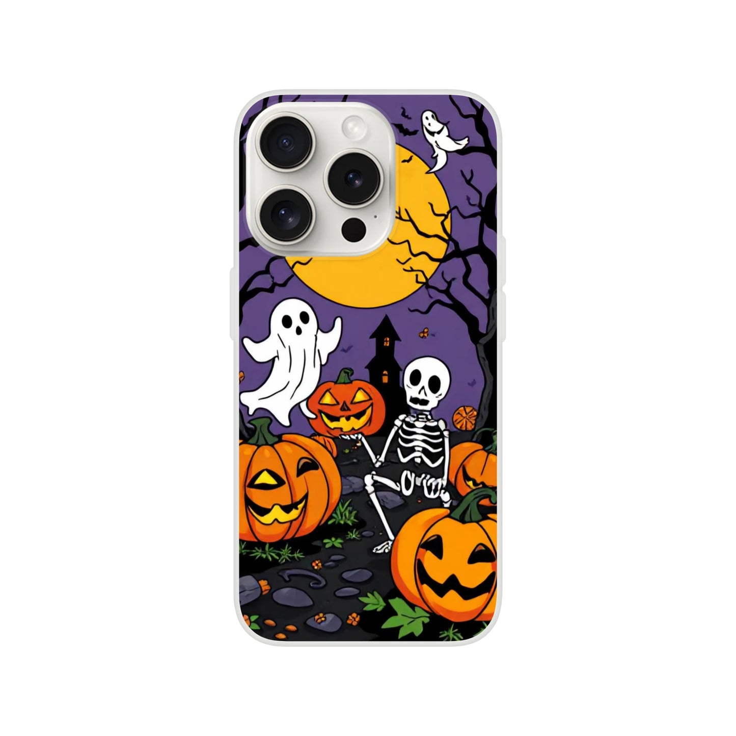 Halloween iPhone Flexi case iPhone 15 Pro