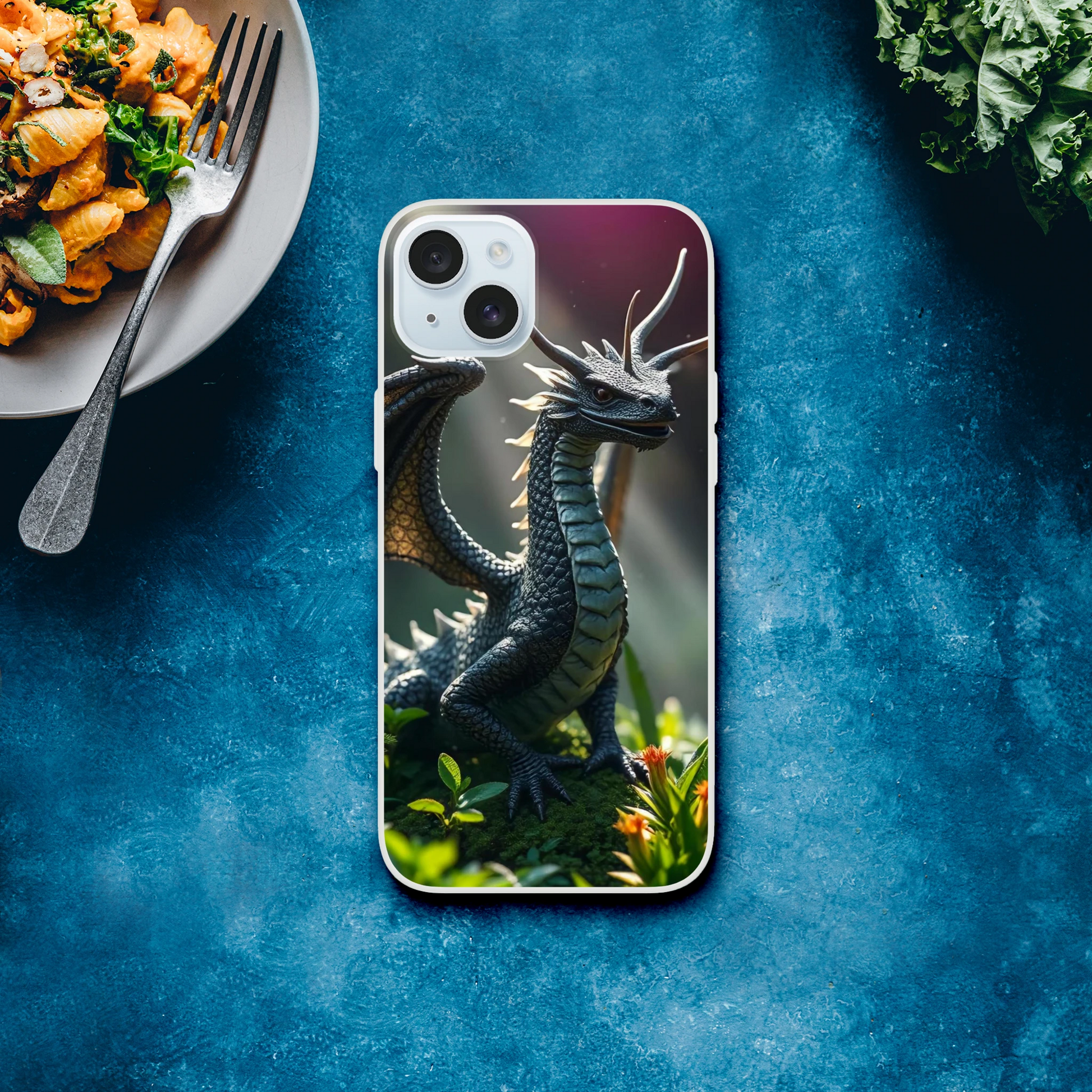 Dragon Forest iPhone Flexi Case – Durable Transparent Protection