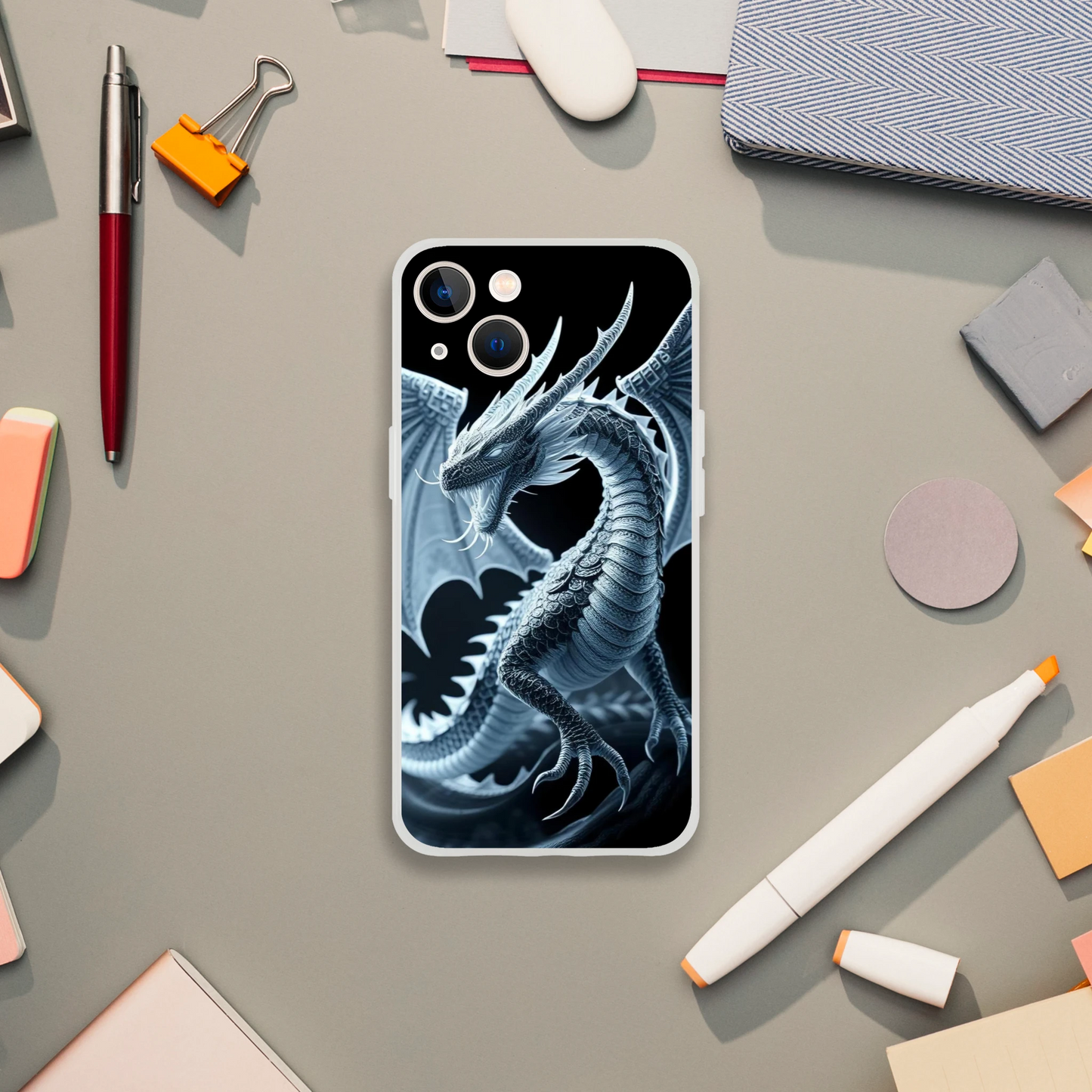 Fierce Dragon iPhone Case – Flexible Impact-Resistant Shell iPhone 13