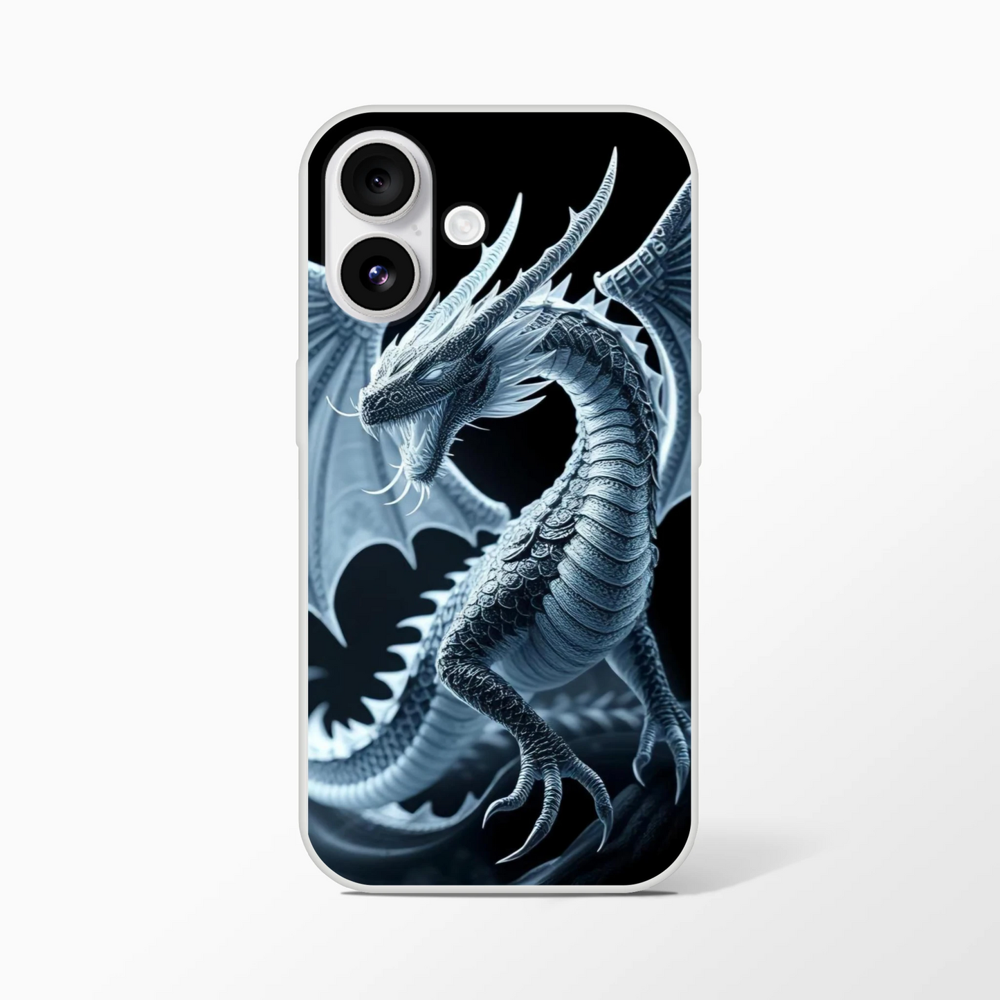 Fierce Dragon iPhone Case – Flexible Impact-Resistant Shell iPhone 16