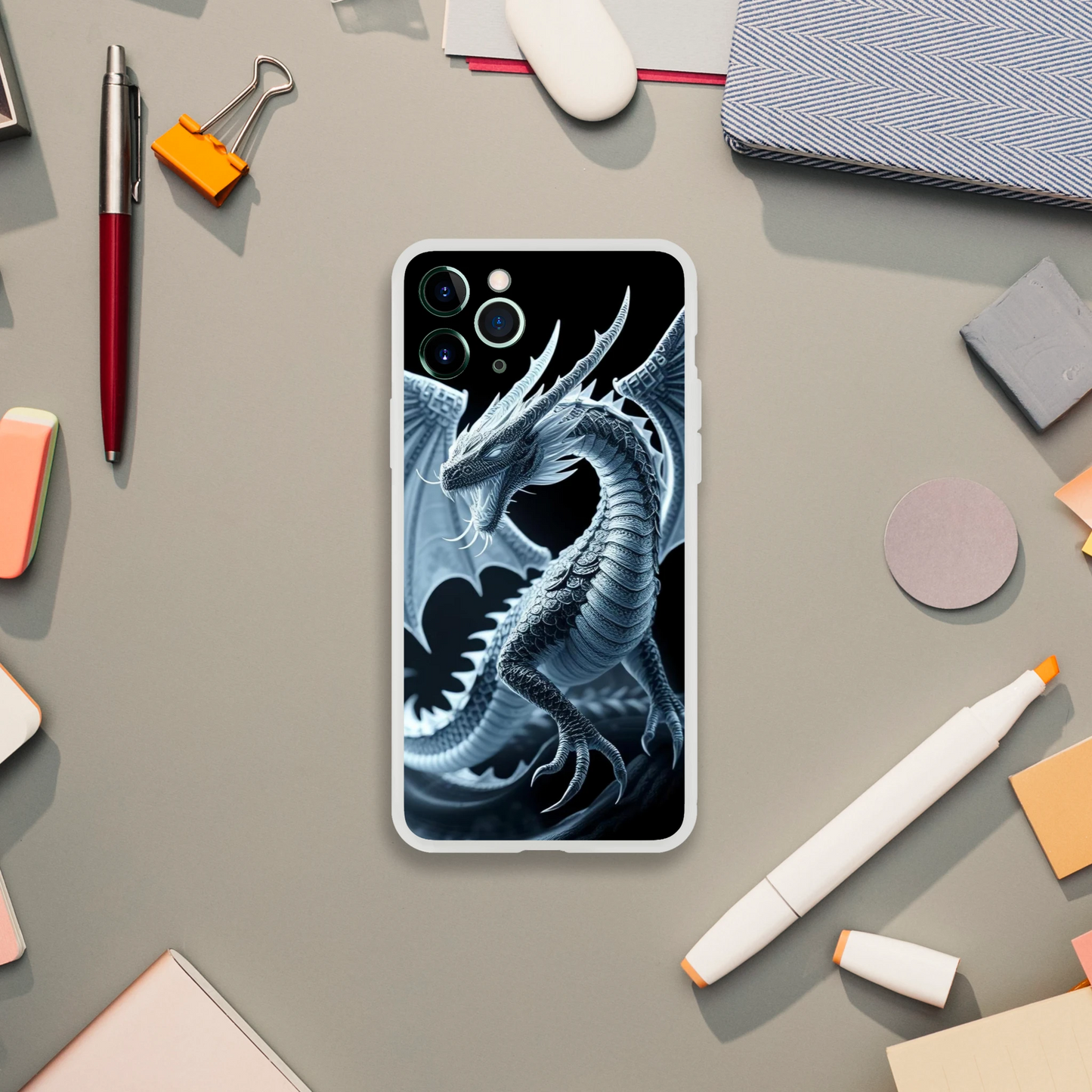 Fierce Dragon iPhone Case – Flexible Impact-Resistant Shell iPhone 11 Pro