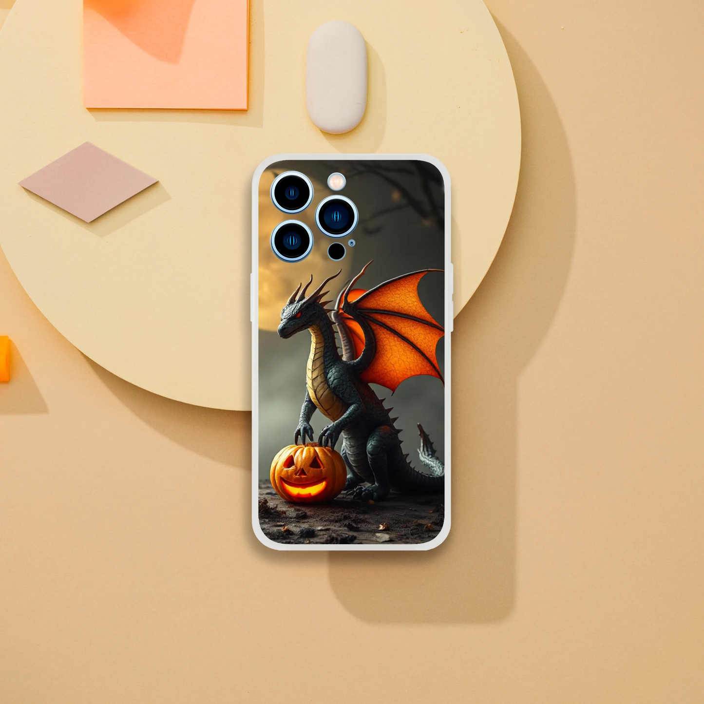 Halloween Inspired Dragon Phone Case - Flexible iPhone Protection iPhone 13 Pro