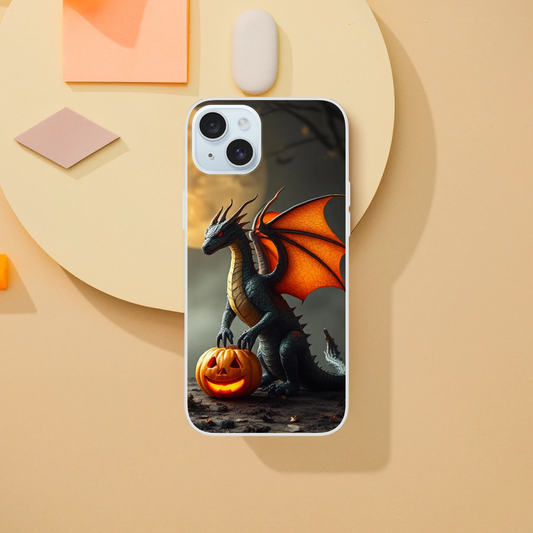 Halloween Inspired Dragon Phone Case - Flexible iPhone Protection iPhone 15 Plus