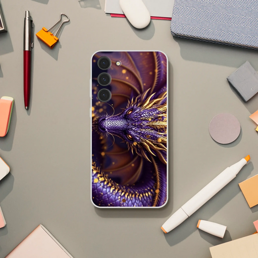 Purple Dragon – Android Flexi Case Galaxy S23 Plus