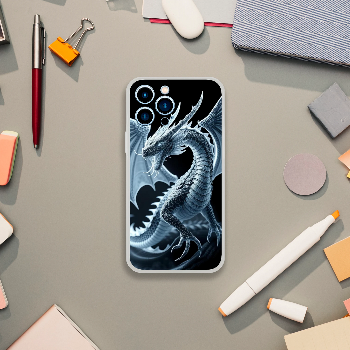 Fierce Dragon iPhone Case – Flexible Impact-Resistant Shell iPhone 13 Pro Max
