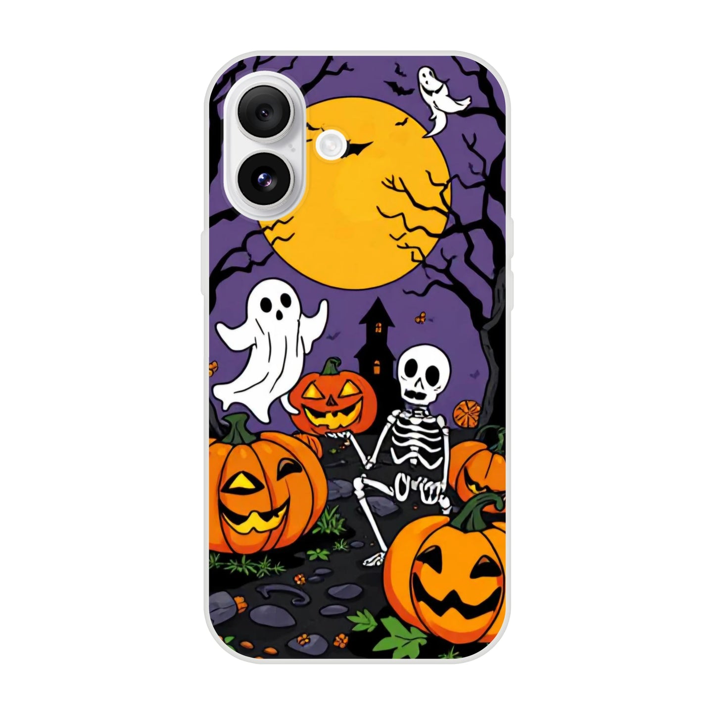 Halloween iPhone Flexi case iPhone 16 Plus