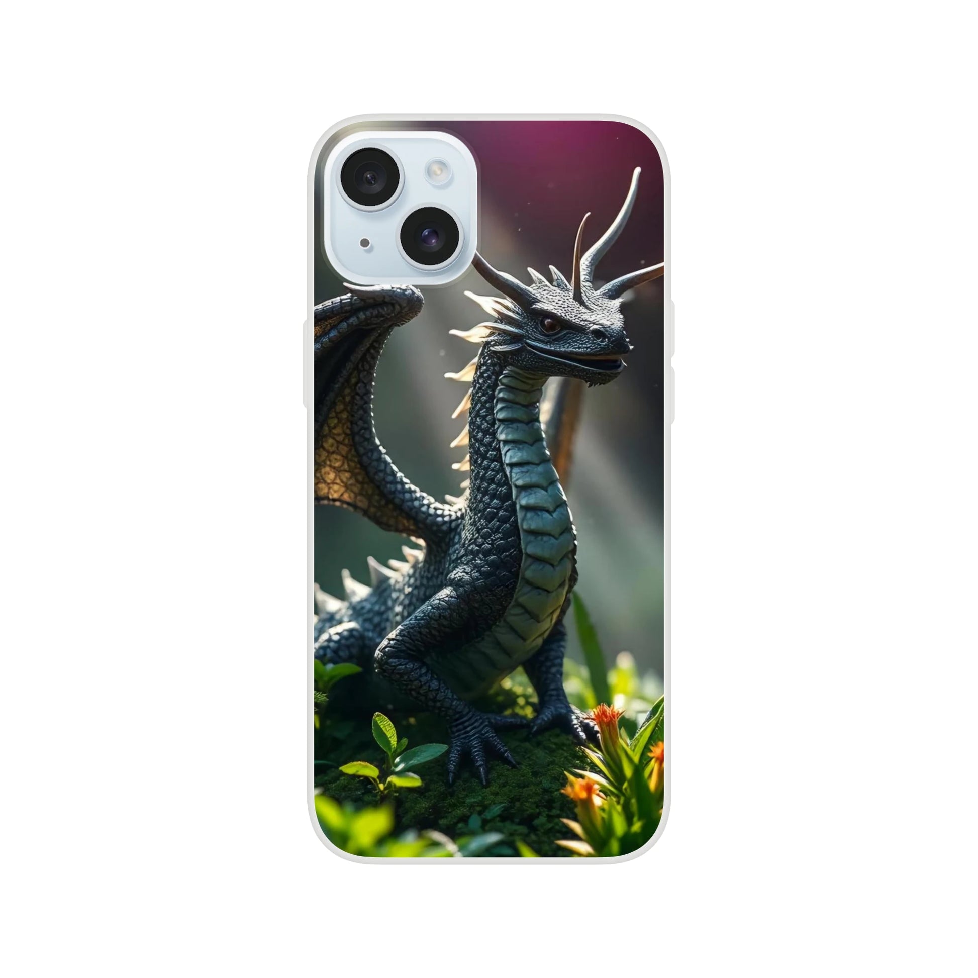 Dragon Forest iPhone Flexi Case – Durable Transparent Protection