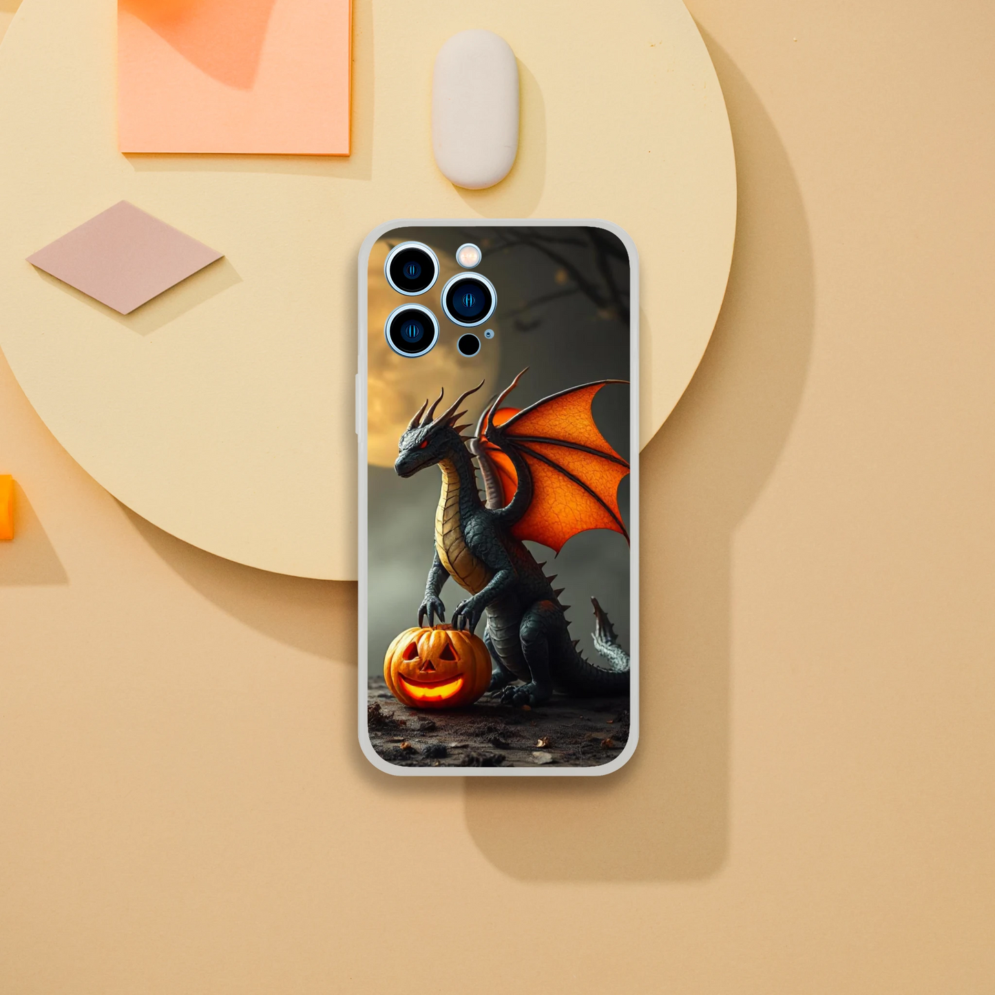Halloween Inspired Dragon Phone Case - Flexible iPhone Protection iPhone 13 Pro Max